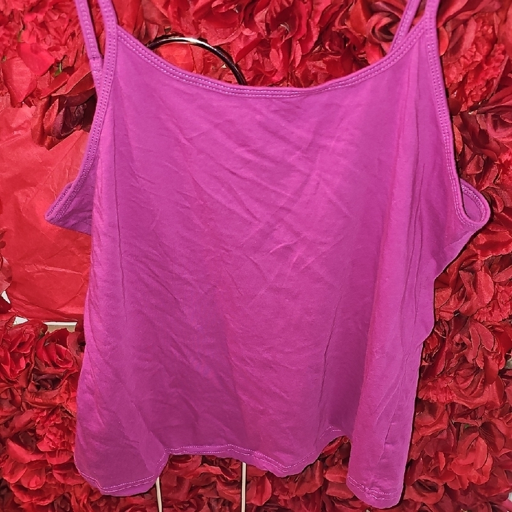 SONOMA Women's Magenta Tank Top Size XLarge